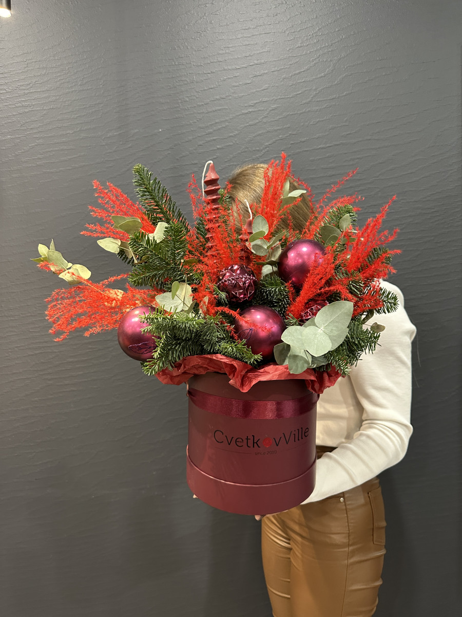 Композиция из нобилиса "С любовью в новый год"