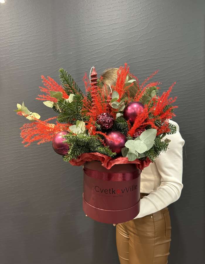 Композиция из нобилиса "С любовью в новый год"