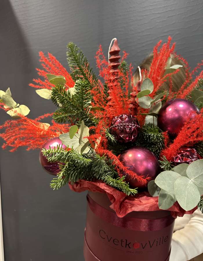 Композиция из нобилиса "С любовью в новый год"