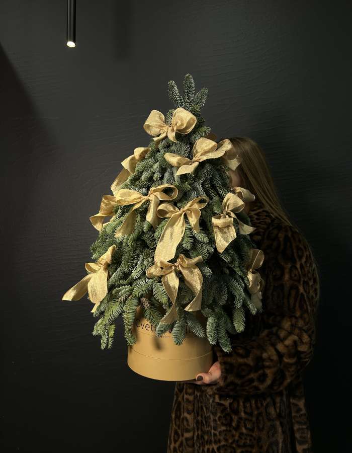 Новогодняя композиция из Нобилиса "Придворная Дама"