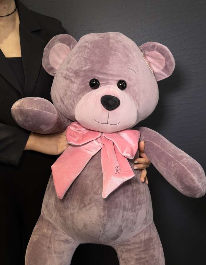 Мягкая Игрушка, Мишка Ронни с Бантом, 70 см