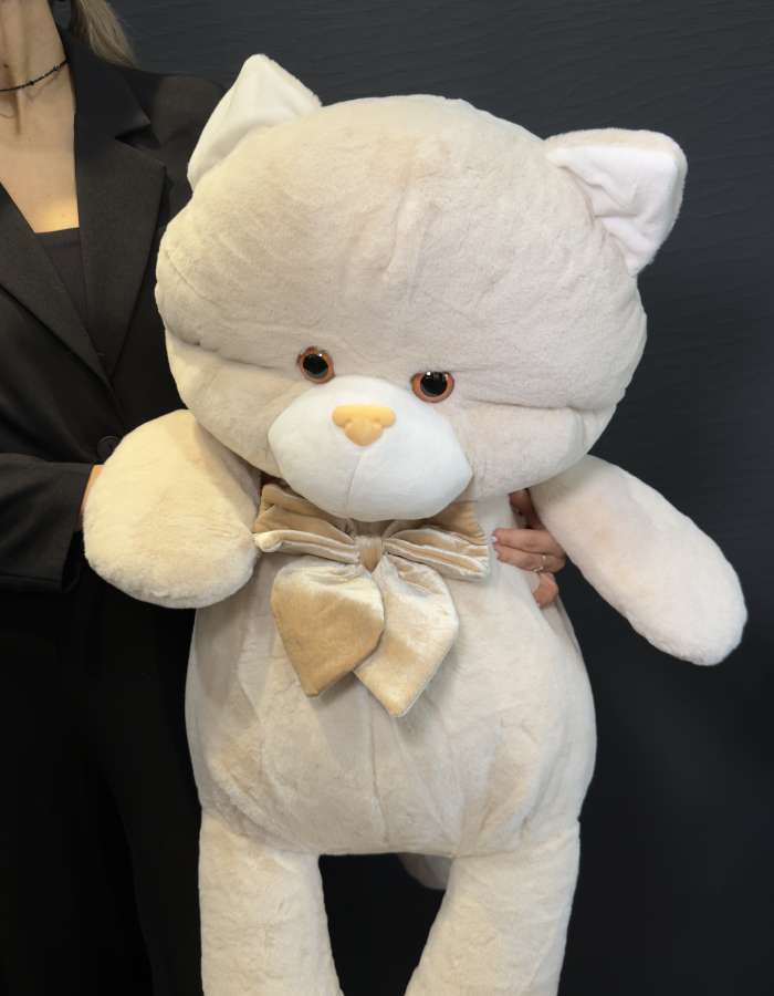 Мягкая Игрушка Fluffy Heart, Котенок, 70 см