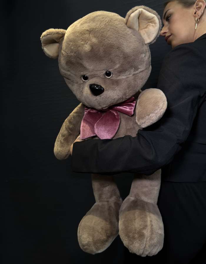 Мягкая Игрушка Fluffy Heart, Медвежонок, 50 см