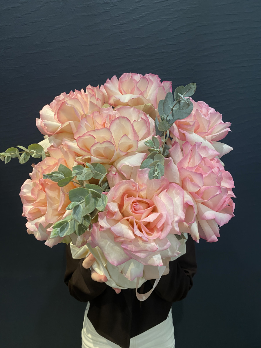 Шоппер с розой сорта Эсперанса(Esperance) "Корона"