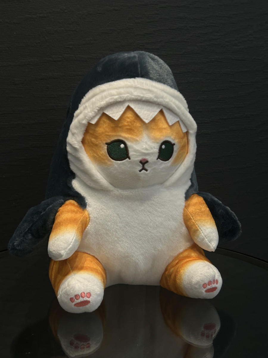 Мягкая Игрушка, Кот-Акула, 28 см