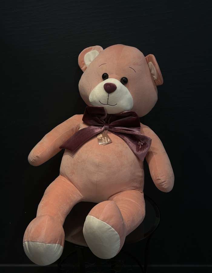 Мягкая Игрушка, Мишка Молли с Бантом, 70 см