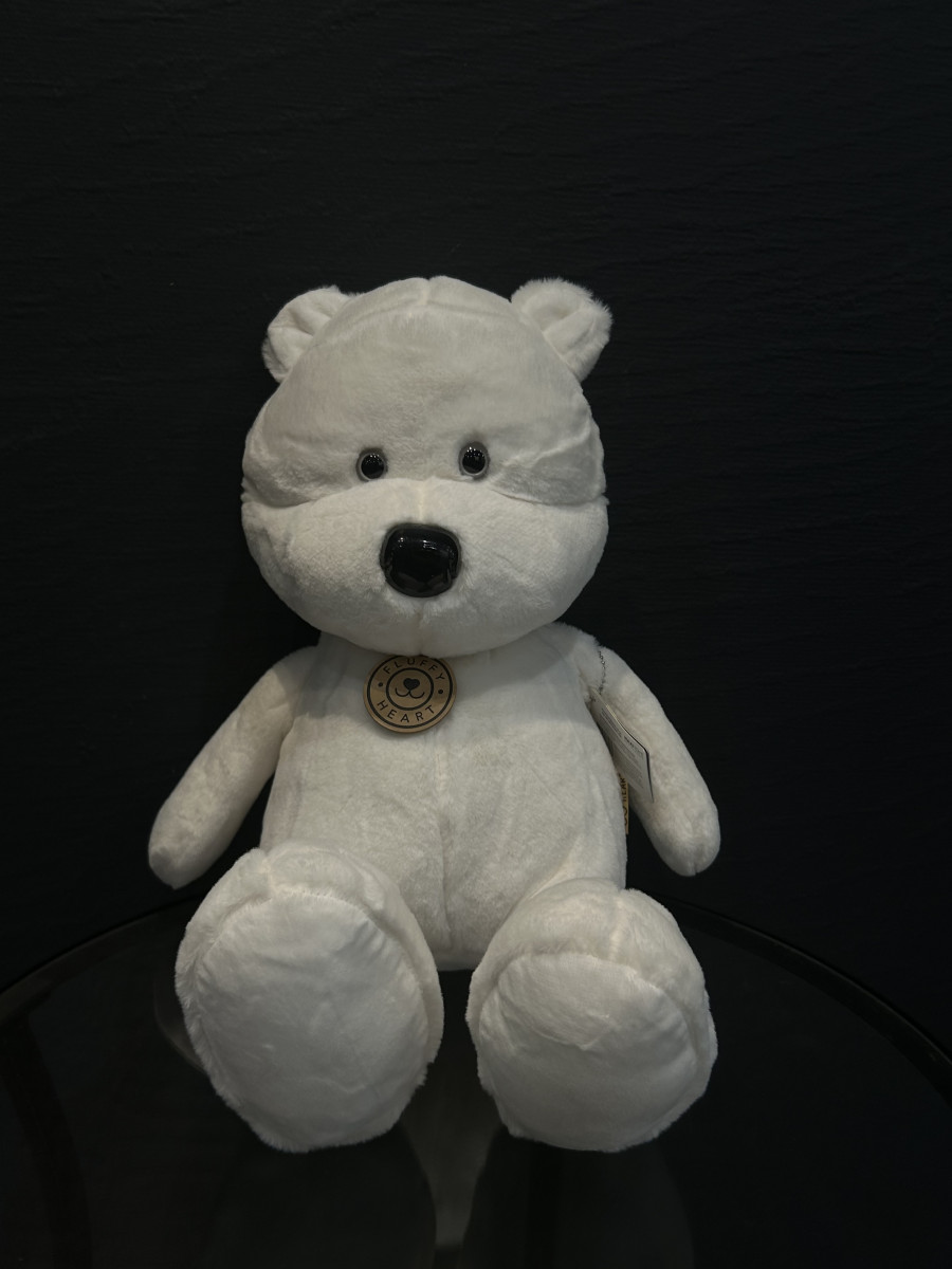 Мягкая Игрушка, Fluffy Heart, Полярный Мишка, 35 см