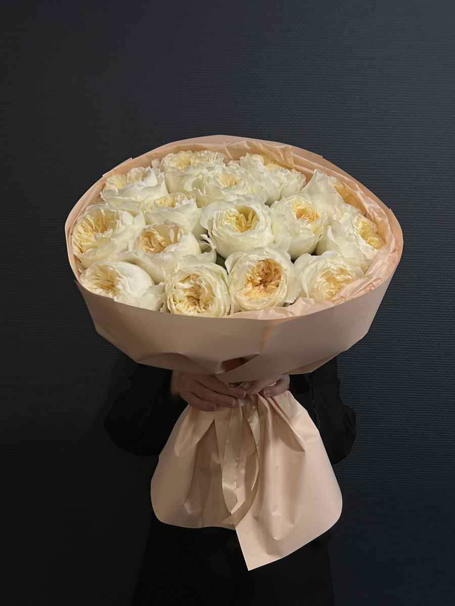 Букет из роз сорта Вики Гарден(Vicky Garden) "Струны души"