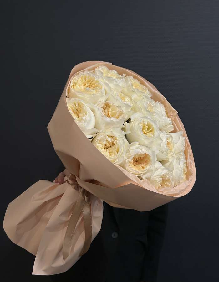 Букет из роз сорта Вики Гарден(Vicky Garden) "Струны души"