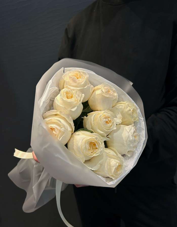 Букет из роз сорта Вики Гарден(Vicky Garden) "Клио"