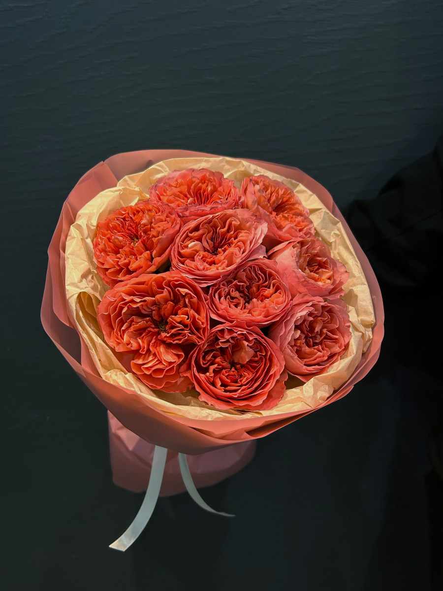 Букет из роз сорта Кэнди Экспрешн "От чистого сердца"