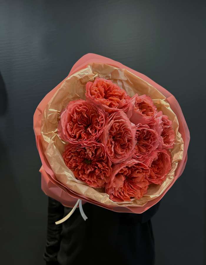 Букет из роз сорта Кэнди Экспрешн "От чистого сердца"