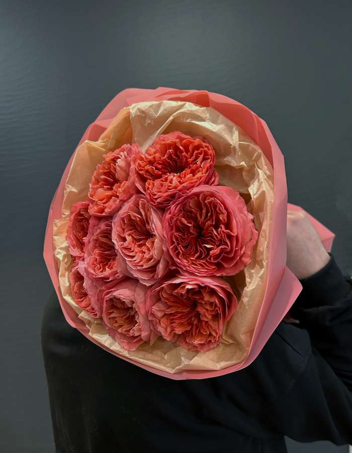 Букет из роз сорта Кэнди Экспрешн "От чистого сердца"